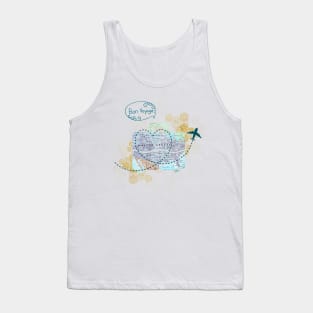 Pack your bags and travel to the USA Tank Top